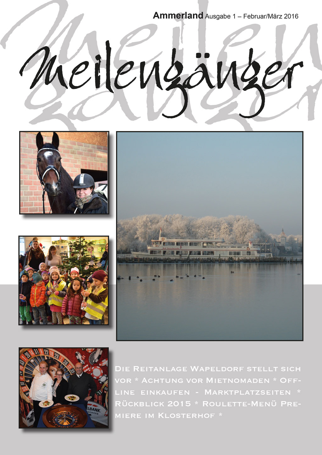 Meilengänger 2016 Ausgabe 1 Februar-März Ammerland