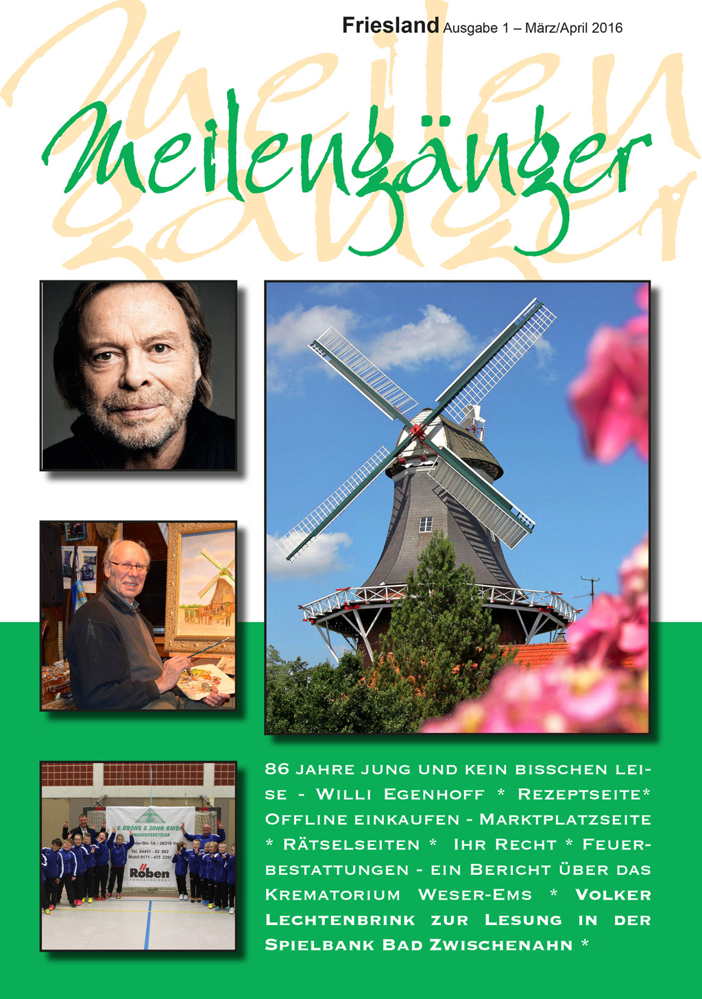 Meilengänger 2016 Ausgabe 1 März-April Friesland