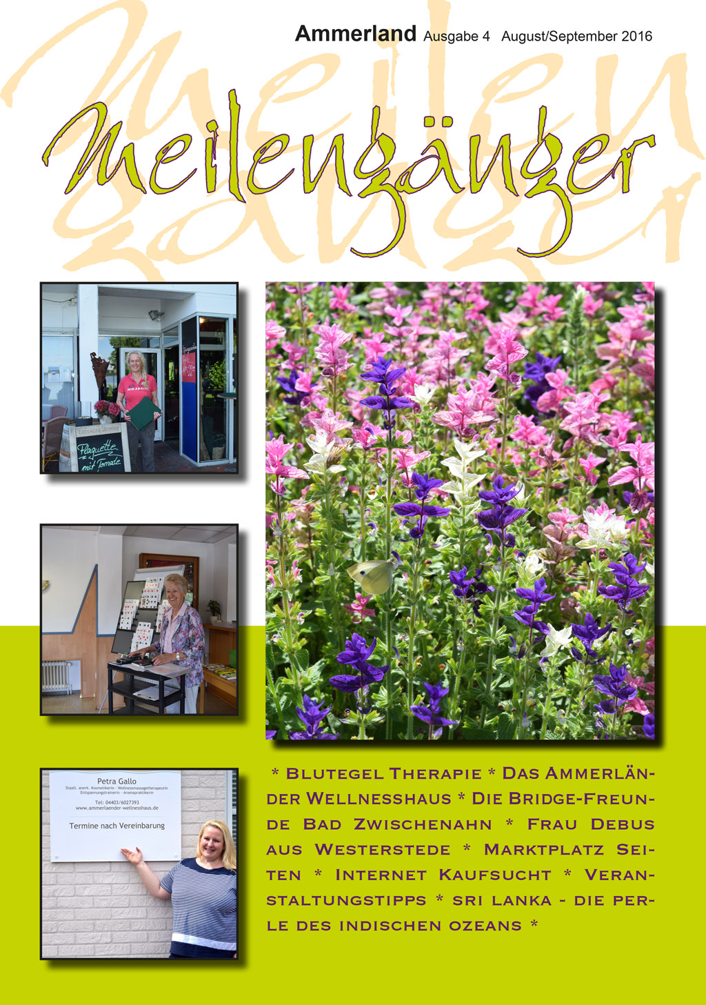 Meilengänger 2016 Ausgabe 4 August-September Ammerland