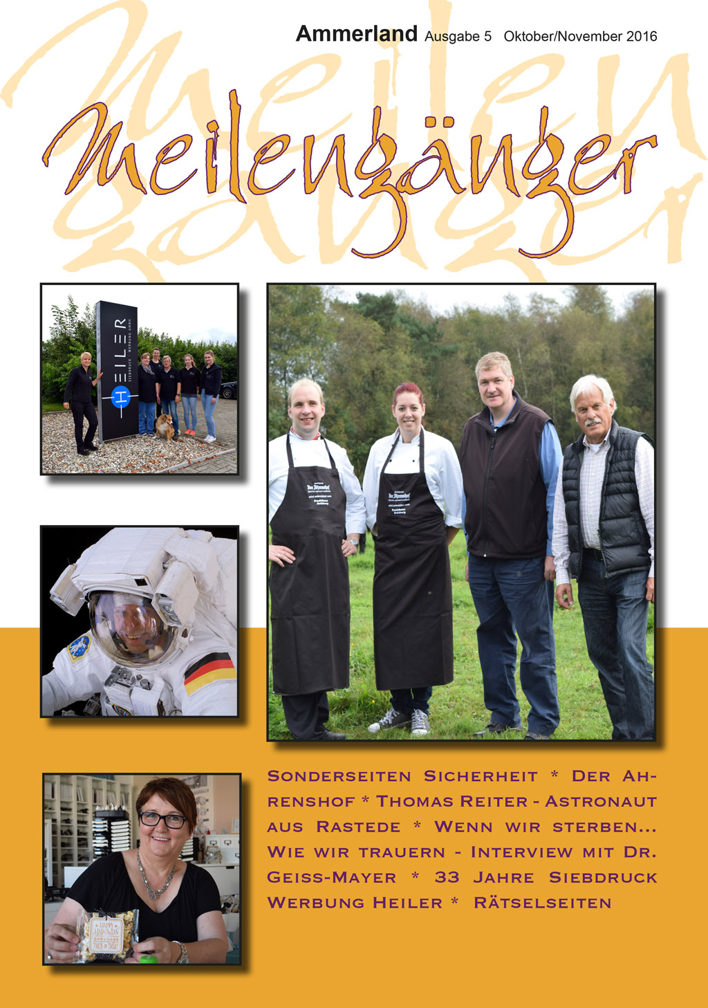 Meilengänger 2016 Ausgabe 5 Oktober-November Ammerland