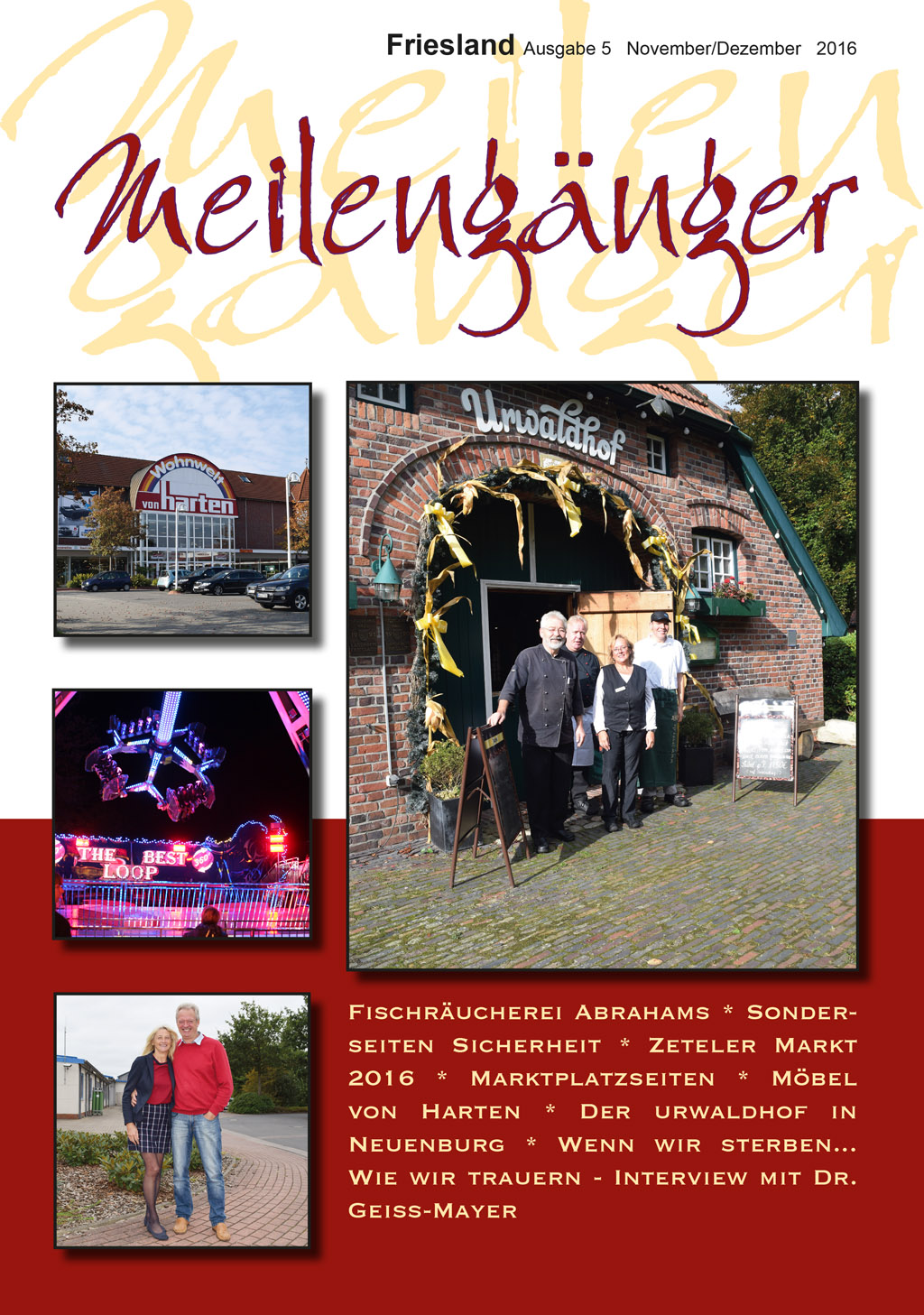 Meilengänger 2016 Ausgabe 5 Oktober-November Friesland