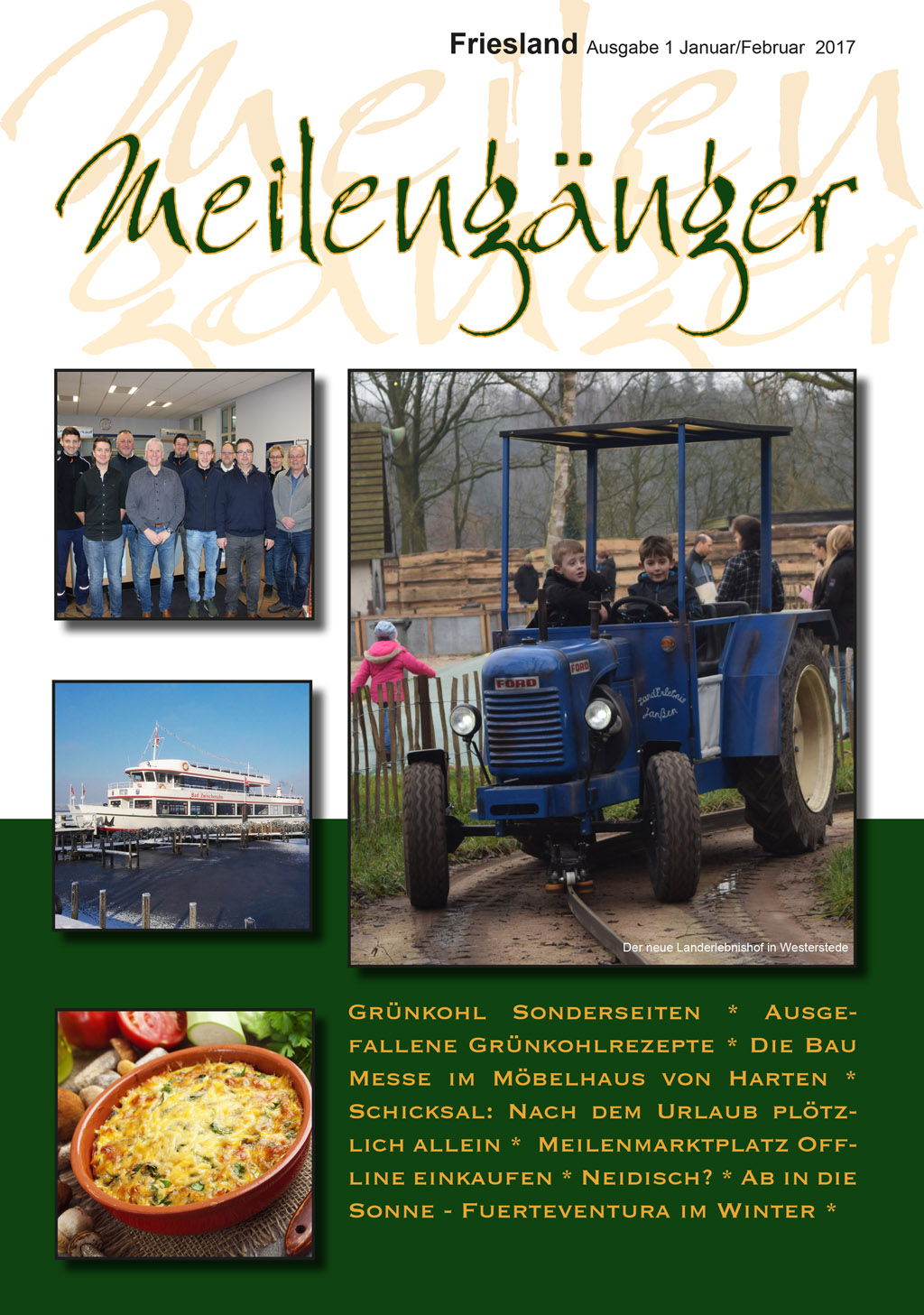 Meilengänger 2017 Ausgabe 1 Januar-Februar Friesland